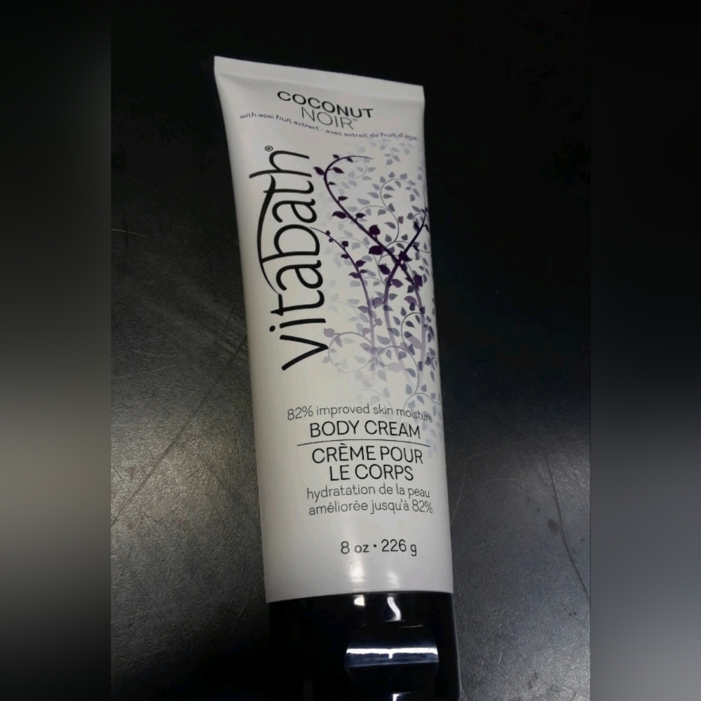 VITABATH Coconut Noir Body Cream - Purple & White SEALED